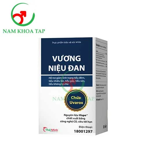 Vương Niệu Đan Thái Minh (80 viên) - Hỗ trợ giảm tiểu đêm