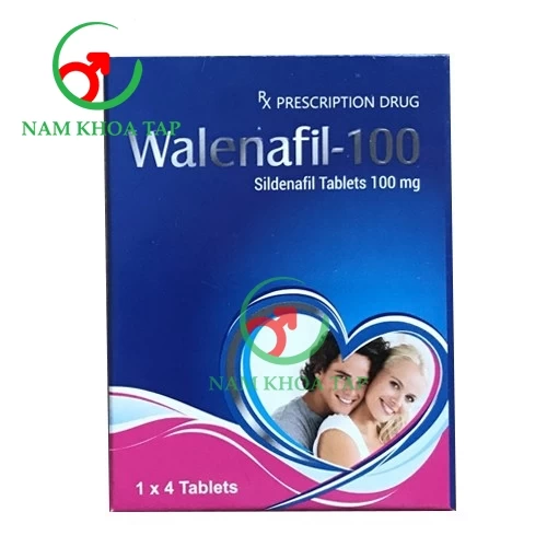 Walenafil 100mg - Thuốc điều trị rối loạn chức năng cương dương của Ấn Độ