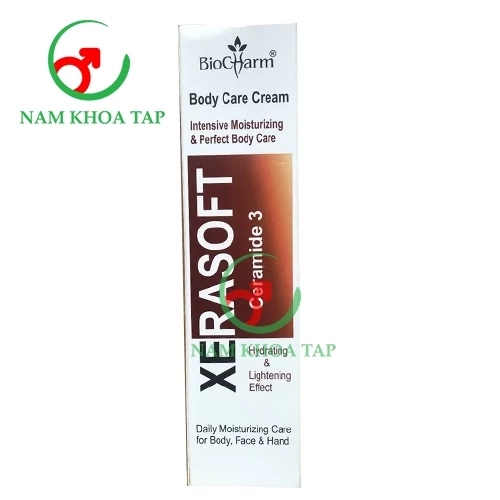 Xerasoft Ceramide 3 Body Care Cream 150ml Biocharm - Dưỡng ẩm sâu, duy trì độ ẩm trên da