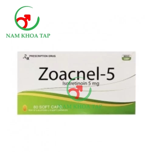 Zoacnel-5 Davipharm - Chỉ định để điều trị mụn trứng cá vừa và nặng
