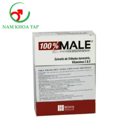 100% Male - Viên uống tăng cường sinh lý nam