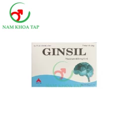 Ginsil 400mg/5ml CPC1HN - Điều trị thiếu máu lên não