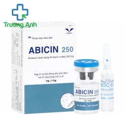 Abicin 250 Bidiphar - Điều trị các trường hợp nhiễm khuẩn nặng