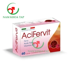 AciFervit Gricar - Hỗ trợ điều trị thiếu máu do thiếu sắt