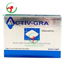 Activ-GRA - Thuốc điều trị rối loạn cương dương hiệu quả của Pharbaco