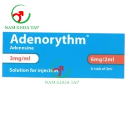 Adenorythm 2ml Vianex S.A – Plant A - Điều trị nhịp nhanh kịch phát và hỗ trợ kỹ thuật hiện hình tưới máu cơ tim