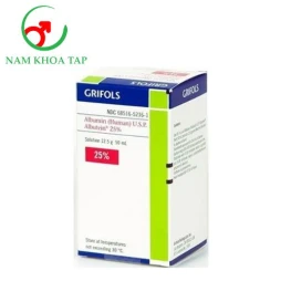 Albutein 25% Grifols 50ml Alpha - Điều trị sốc do giảm thể tích