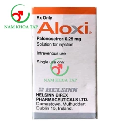 Aloxi 0,25mg/5ml Helsinn - Phòng ngừa buồn nôn và nôn cấp tính liên quan đến hóa trị liệu ung thư