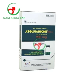 A.T Glutathione 900 inj Dược phẩm An Thiên - Hỗ trợ điều trị xơ gan, gan nhiễm mỡ