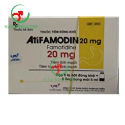 AtiFamodin 20mg An Thiên - Điều trị loét dạ dày, tá tràng, trào ngược dạ dày thực quản