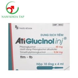Atiglucinol inj An Thiên - Hỗ trợ điều trị rối loạn chức năng của ống tiêu hóa, đường tiết niệu, đường dẫn mật và đau tử cung