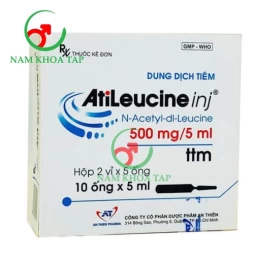 Atileucine inj 500mg/5ml An Thiên - Điều trị chóng mặt