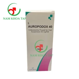 Auropodox 40 - Cefpodoxim 40mg/5ml Aurobindo