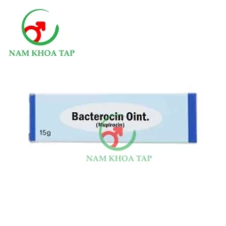 Bacterocin Oint 15g Kolmar Korea - Chỉ định để điều trị nhiễm khuẩn tại chỗ