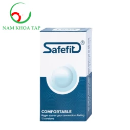 Bao cao su Safefit Comfortable S52 (12 cái) - Bao cao su có chất bôi trơn