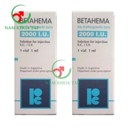Betahema 2000IU - Thuốc điều trị thiếu máu