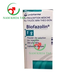 Biofazolin Pharmaceutical Works Polpharma S.A - Điều trị các bệnh liên quan đến nhiễm khuẩn