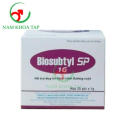 Biosubtyl SP 1G - Hỗ trợ cân bằng hệ vi sinh đường ruột