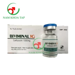 Biviminal 1g - Ceftizoxime 1000mg Pharbaco