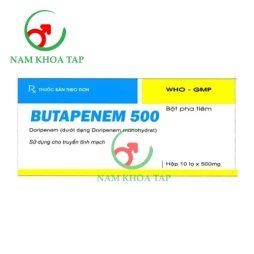 Butapenem 500 Dopharma - Điều trị nhiễm khuẩn gây ra bởi các loại vi khuẩn nhạy cảm