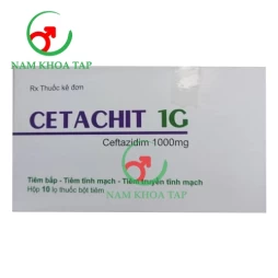 Cetachit 1g - Ceftazidim 1000mg Pharbaco