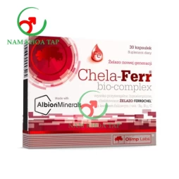 Chela-Ferr Bio Complex - Hỗ trợ ngăn ngừa thiếu sắt