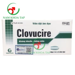 Clovucire - Điều trị các triệu chứng viêm nhiễm phụ khoa