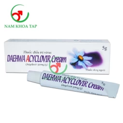 Daehwa Acyclovir Cream - Điều trị nhiễm virus herpes simplex da