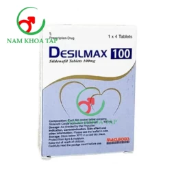 Desilmax 100 - Thuốc điều trị rối loạn cương dương ở nam giới