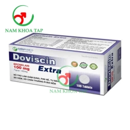 Doviscin Extra - Hỗ trợ giảm sưng, phù nề do viêm, chấn thương