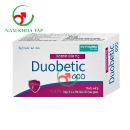 Duobetic 600 - Diosmin 600mg BV Pharma