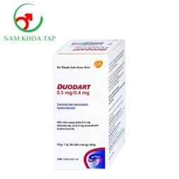 Duodart 0.5mg/0.4mg Gsk Catalent - Thuốc điều trị bệnh phì đại tuyến tiền liệt