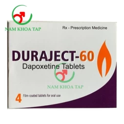 Duraject 60 - Thuốc điều trị xuất tinh sớm hiệu quả của Ấn Độ