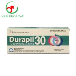 Durapil 30mg SPM - Hỗ trợ điều trị xuất tinh sớm, kích thích ham muốn, kéo dài thời gian quan hệ