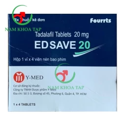 EDSAVE 20 - Thuốc trị rối loạn cương dương ở nam giới của Ấn Độ