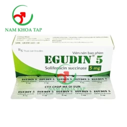Egudin 5 Medisun - Điều trị triệu chứng tiểu không tự chủ