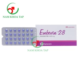 Embevin 28 - Thuốc tránh thai hàng ngày cho phụ nữ