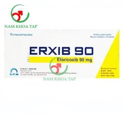 Erxib 90mg SPM - Thuốc điều trị bệnh viêm xương khớp
