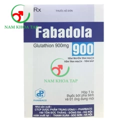 Fabadola 900 Pharbaco - Hỗ trợ giảm độc tính trong cơ thể