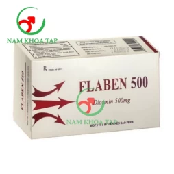 Flaben 500 - Diosmin 500mg Hà Nam