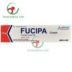 Fucipa Cream 15g Apimed - Ðiều trị các nhiễm trùng da