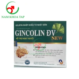 Gincolin ĐV New - Giúp tăng cường tuần hoàn máu não hiệu quả