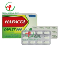 Hapacol Caplet 500 DHG Pharma - Thuốc giảm đau, hạ sốt