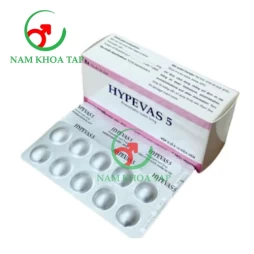 Hypevas 5 - Pravastatin natri 5mg Hà Tây
