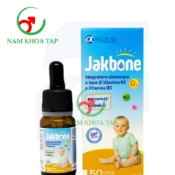 Jakbone 10ml Erbex - Hỗ trợ tăng khả năng hấp thu canxi