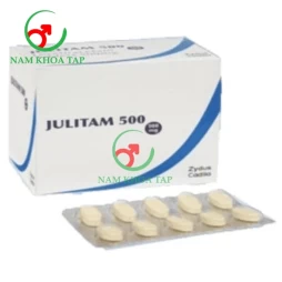 Julitam 500 Cadila - Thuốc điều trị bệnh động kinh của Ấn Độ
