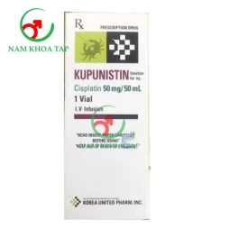 Kupunistin 50mg/50ml Korea United Pharm - Điều trị ung thư tinh hoàn đã di căn