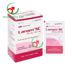 Lanam SC 200mg/ 28,5mg Imexpharm - Thuốc kháng sinh điều trị nhiễm khuẩn