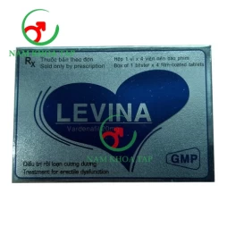 Levina 20mg - Thuốc điều trị rối loạn cương dương ở nam giới hiệu quả