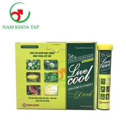 Livecool Nam Dược hương Chanh (bột) - Giúp thanh nhiệt hiệu quả